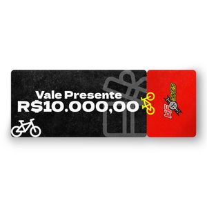 Vale Presente no Valor de R$ 10.000,00 na KF Bikes