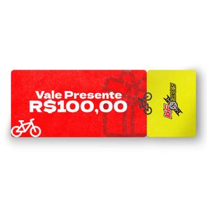 Vale Presente no Valor de R$ 100,00 na KF Bikes