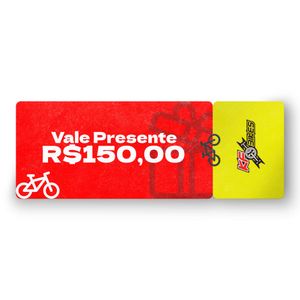 Vale Presente no Valor de R$ 150,00 na KF Bikes