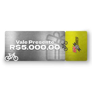 Vale Presente no Valor de R$ 5.000,00 na KF Bikes