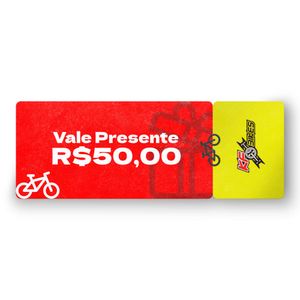 Vale Presente no Valor de R$ 50,00 na KF Bikes