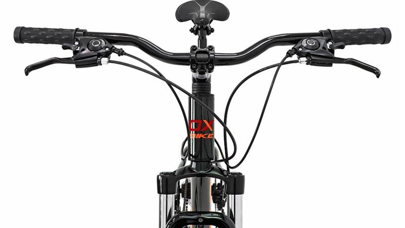 mountain-bike-aro-29-ox-glide-preto-laranja-vermelho-shimano