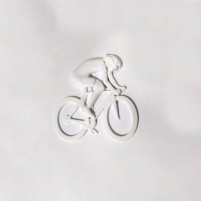 emblema-carro-geladeira-ictus-ciclista-road-tt-triatleta-branco-ima-adesivo