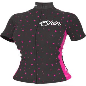 Camisa Feminina para Ciclismo Skin Venus (P) Pto/Rosa