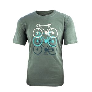 Camiseta Marcio May Verde Bicicletas (G)