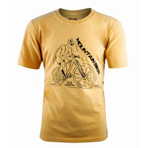 Camiseta Masculina Marcio May Mountain Bike Amarelo (G)