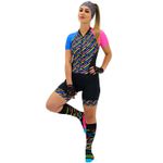 macaquinho-ciclismo-feminina-hupi-guache-colorida-preto-rosa-azul-verde-bolsos-ziper-automatico