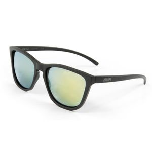 Óculos Hupi Paso Preto com Lente Espelhada UV-400 Verde