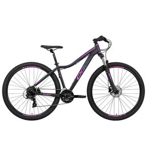 Bicicleta Oggi Float 5.0 24 vel pto/pink/azul 17