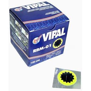 Remendo Tip Top Vipal R-00 30mm Cx c/100 Unidades