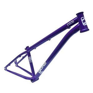 Quadro Gios Code 26 Cromoly Tapered Roxo/Branco
