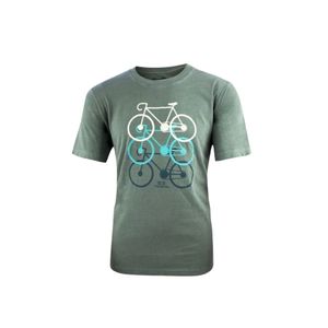Camiseta Marcio May Verde Bicicletas (G)